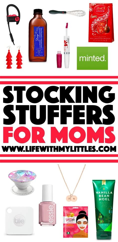 51 stocking stuffer gifts for every woman in your family. Stocking Stuffers for Moms | Stocking stuffers for mom ...