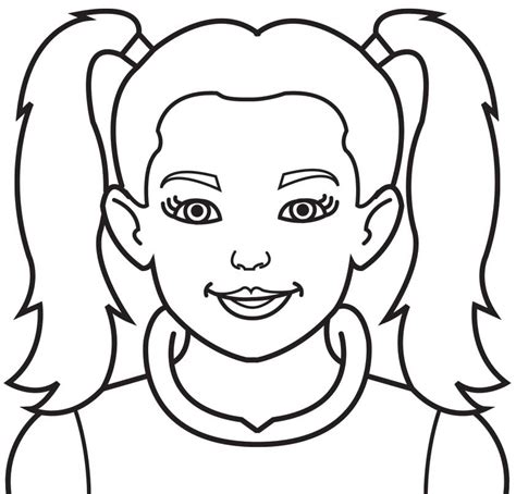 Face Coloring Pages Printable At Free Printable