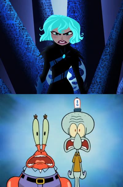 Squidward And Mr Krabs Shocked By Cass Betrayl By Uranimated18 On