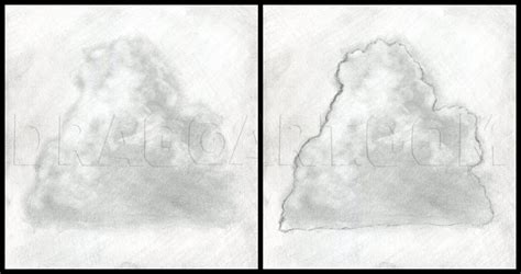 How To Draw Realistic Clouds Draw Clouds Step By Step Drawing Guide