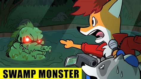 Mysterious Swamp Monster Found Original Monster Cartoon Animation