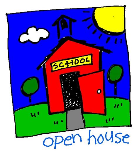 School Open House Clip Art
