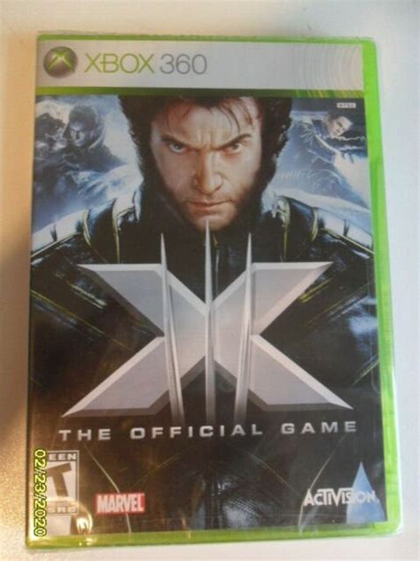 X Men The Official Game Microsoft Xbox 360 2006 Ebay