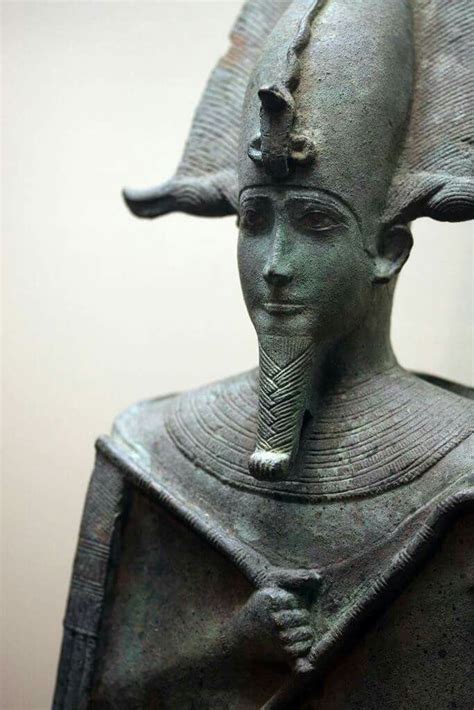 Bronze Statue Of Osiris From The Late Period Egipto Antiguo Dioses