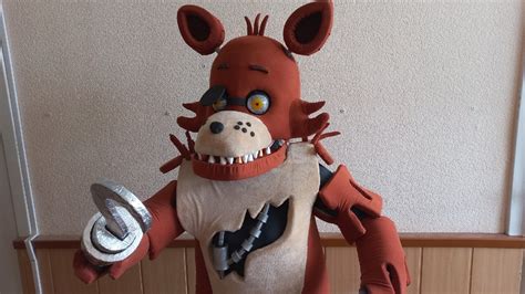 foxy costume fnaf cosplay five nights at freddy s etsy