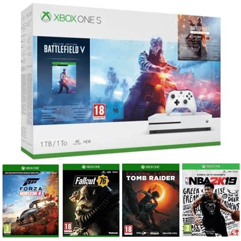 Pack Xbox One S 1 To 5 Jeux