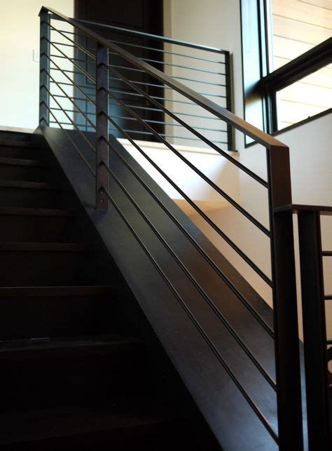 Raised stairs are ideal interior decorative items that can go with every type of residential houses or commercial properties. Yes: blackened metal stair and railing - can be exterior ...