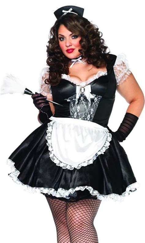 sexy maid plus size halloween costumes maid fancy dress french maid dress french maid