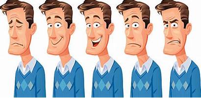 Expressions Vector Facial Different Expression Face Illustration
