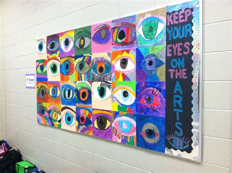 Keep Your Eyes On The Arts Display 4th Grade Integrated Science And