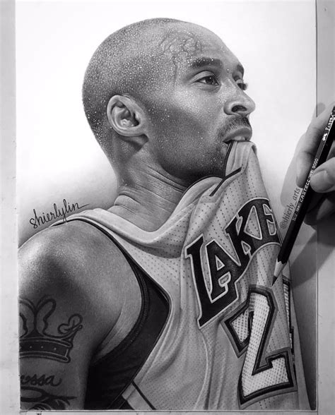 Tribute To Kobe Bryant R I P Drawing Kobe Bryant Vlrengbr