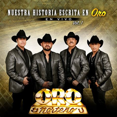 Rulo Texano Oro NorteÑo Nuestra Historia En Oro En Vivo Vol1 Disco