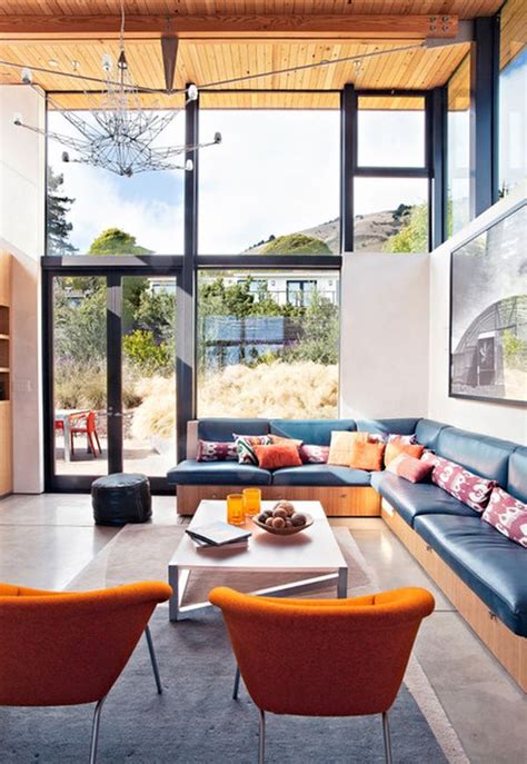 How To Decorate A Living Room With Large Windows