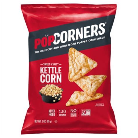 Popcorners Kettle Corn Sweet And Salty Popped Corn Snack 3 Oz Fry’s Food Stores