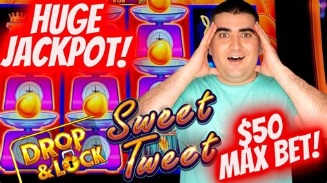 My Largest Jackpot On Drop And Lock Slot Machine 50 Max Bet High