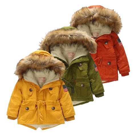 Kids Coat 2018 Autumn Winter Boys Girls Jacket For Children Clothing