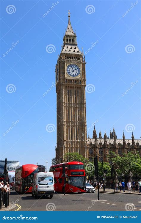 Big Ben Is The Nickname For The Great Bell Of The Clock Of Palace Of Westminster Editorial Image