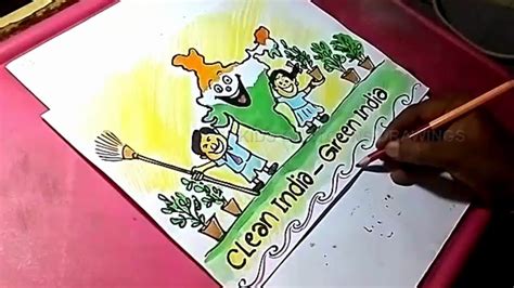 Clean India Images For Drawing Competition In Drawing Competitions The Themes Can Be Purely