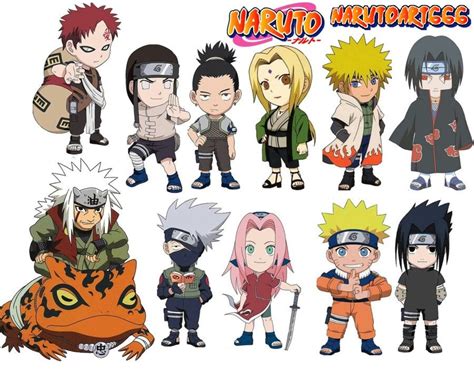 Chibi Naruto Characters Wallpaper Freewallanime