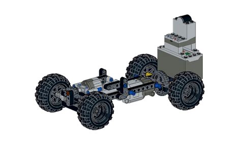 Lego Moc Simple Lego Technic Rc Car Ir Version By Brick Rc Car
