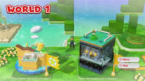 World 1 Super Mario 3d World Hidden Luigis Guide Mario Party Legacy