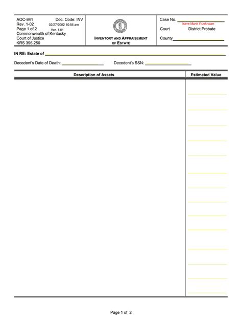 Aoc 841 Form Fill Out And Sign Printable Pdf Template Signnow