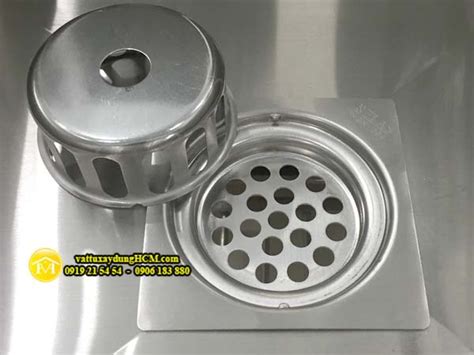 Toán, ngữ văn, tiếng anh a00: Cầu chắn rác inox 304 D90