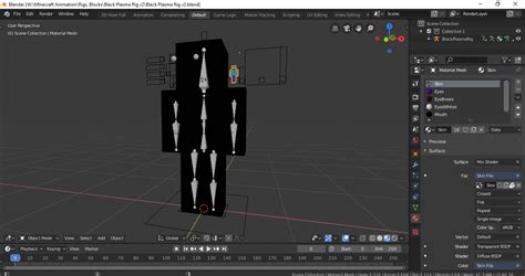Texturing Texture Not Showing In Rig Blender Stack Exchange