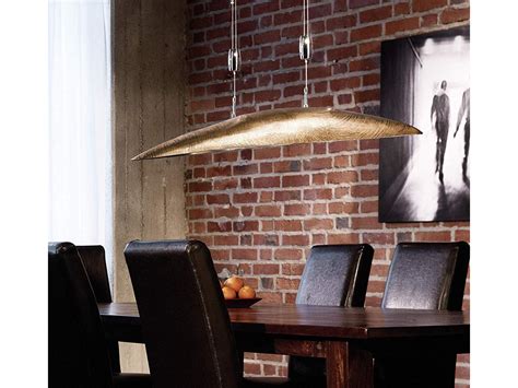 Sie können ihre eigene pendelleuchte an fast alle. LED Pendelleuchte SHINE-ALU gold matt, höhenverstellbar ...