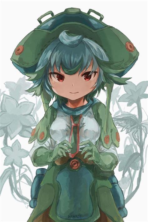Prushka Made In Abyss This Is A Drawing About Prushka With Her White