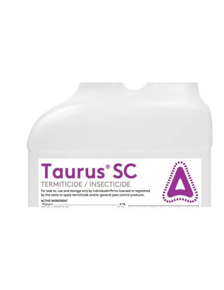 Since 1982, we've provided recommendations for insect and rodent control using professional pest can't find the answer to your pest control question? Taurus SC Termiticide Insecticide 78 oz