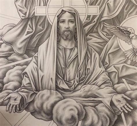 Jesus Art Drawing Jesus Drawings Jesus Painting Bible Tattoos Body