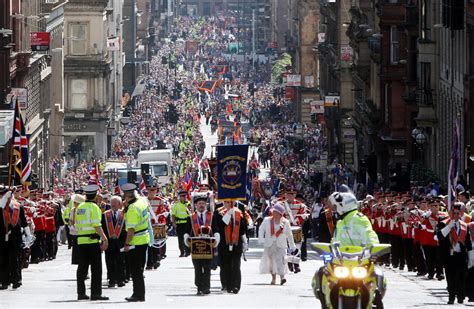 Fenian Btard Catholic Priest Spat On As Orange Parade Passed His