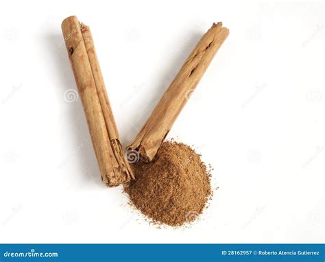 Cinnamon Stock Image Image Of Cinnamomum Food Flavour 28162957