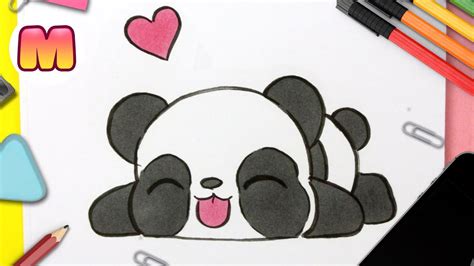 Como Dibujar Un Panda Kawaii Paso A Paso Dibujos Kawaii Fáciles Vidoe