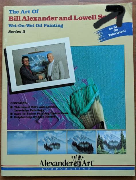 Rare The Art Of Bill Alexander And Lowell Speers Wetwet Oil Painting