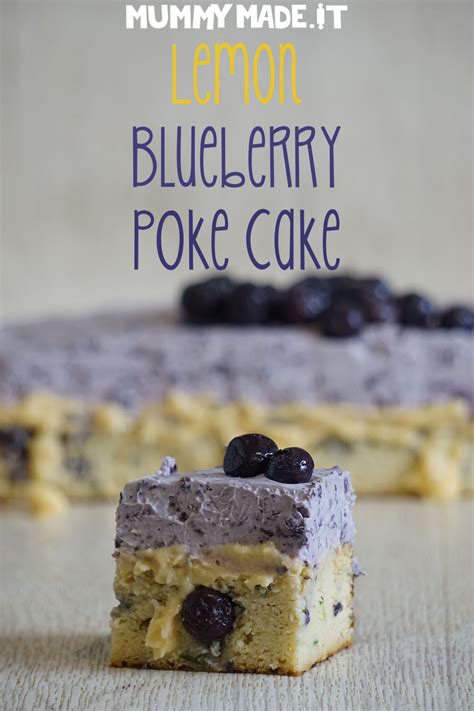 Strawberry gelatin and strawberries liven up each pretty slice of this lovely layered strawberry poke cake that's made from a convenient boxed mix. This Lemon Blueberry Poke Cake is Gluten Free, Dairy Free ...
