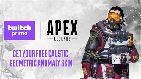 How To Get Free Twitch Prime Caustic Skin In Apex Legends Dexerto