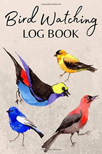 Bird Watching Log Book Colorful Birders Journal To Record Birds
