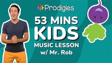 Music Lesson Compilation For Kids W Mr Rob Sing Solfege Rhythm