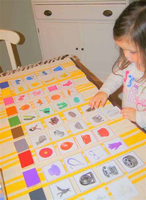 Montessori Diy Colour Box 2 And Sorting Cards Montessori Colour Learning