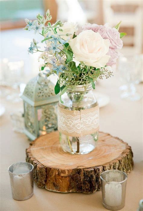 Cool 28 Best And Beautiful Rustic Wedding Centerpieces On A Budget