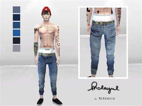 Overload Loose Jeans The Sims 4 Catalog