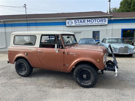 coming soon 1969 international scout 800a star motors