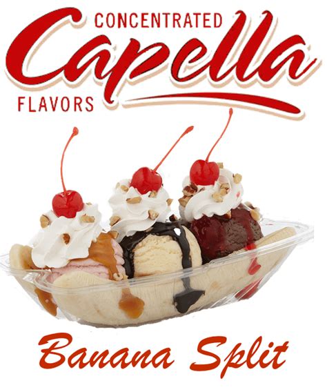 Capella Banana Split Flavour Concentrate Flavour World Australia
