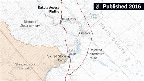 The Conflicts Along 1172 Miles Of The Dakota Access Pipeline The New