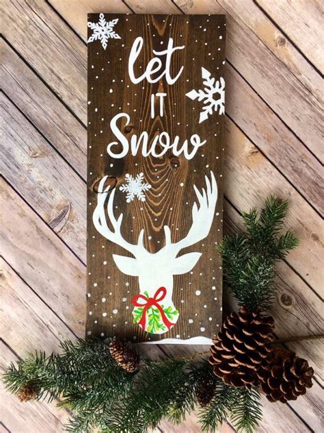 26 Best Christmas Wood Sign Ideas And Designs For 2021