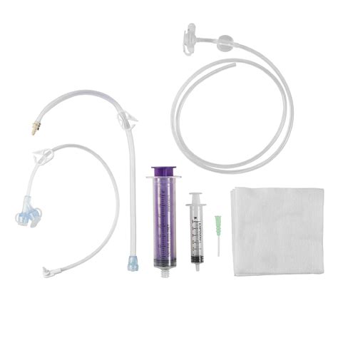 Mic Key Jejunal Feeding Tube Kit Extension Sets With Enfit Connector