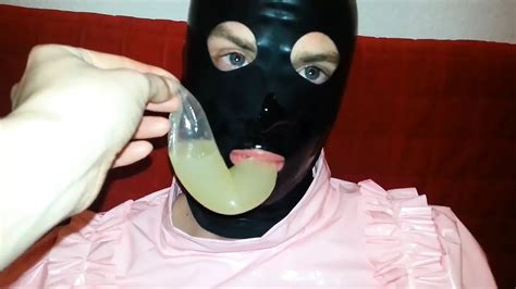 Cum Filled Condom Cumshot Semen Bukkake Mask Latex Xhamster