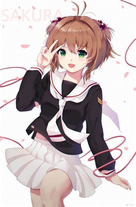 Kinomoto Sakura Cardcaptor Sakura Mobile Wallpaper By Re N